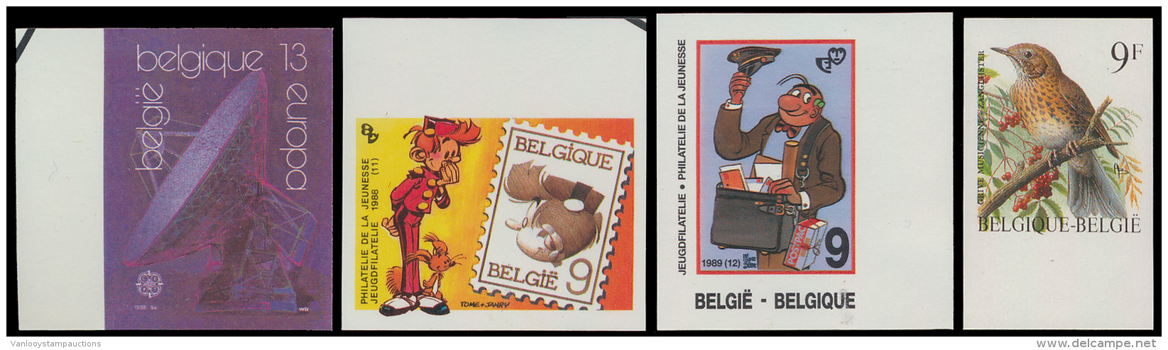 1988/1991, Volledige 'Ongetande' Verzame - Verzamelingen