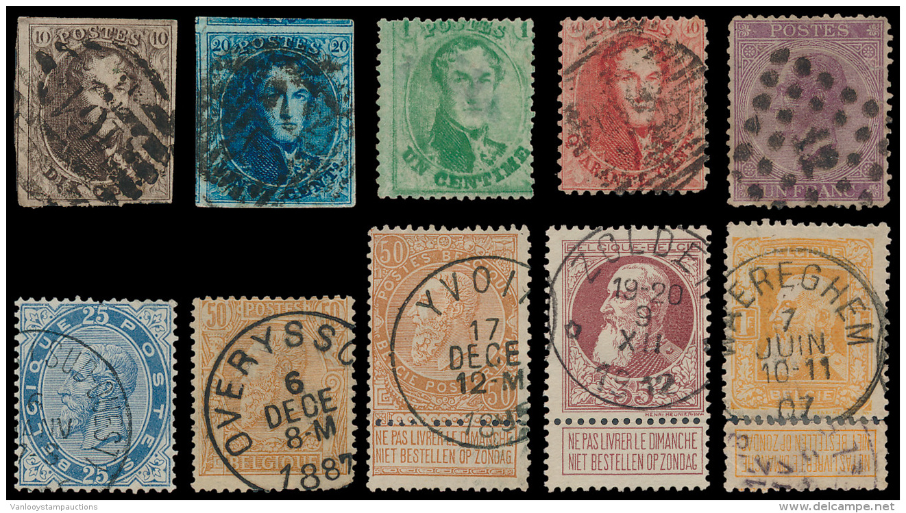 1849/1905, Tussen N&deg; 2 En 80, Verzamelin - Verzamelingen