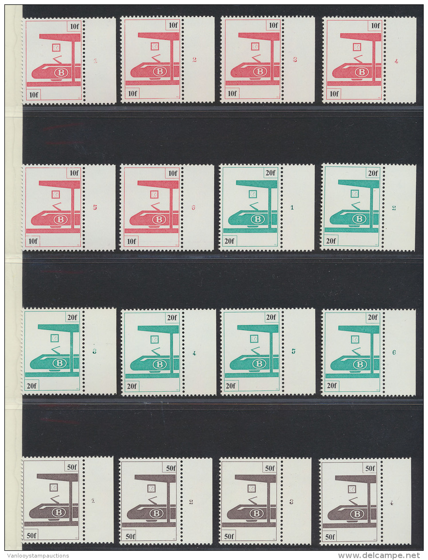 TR 455/58 'Pictogram Station' Volledige - Andere & Zonder Classificatie