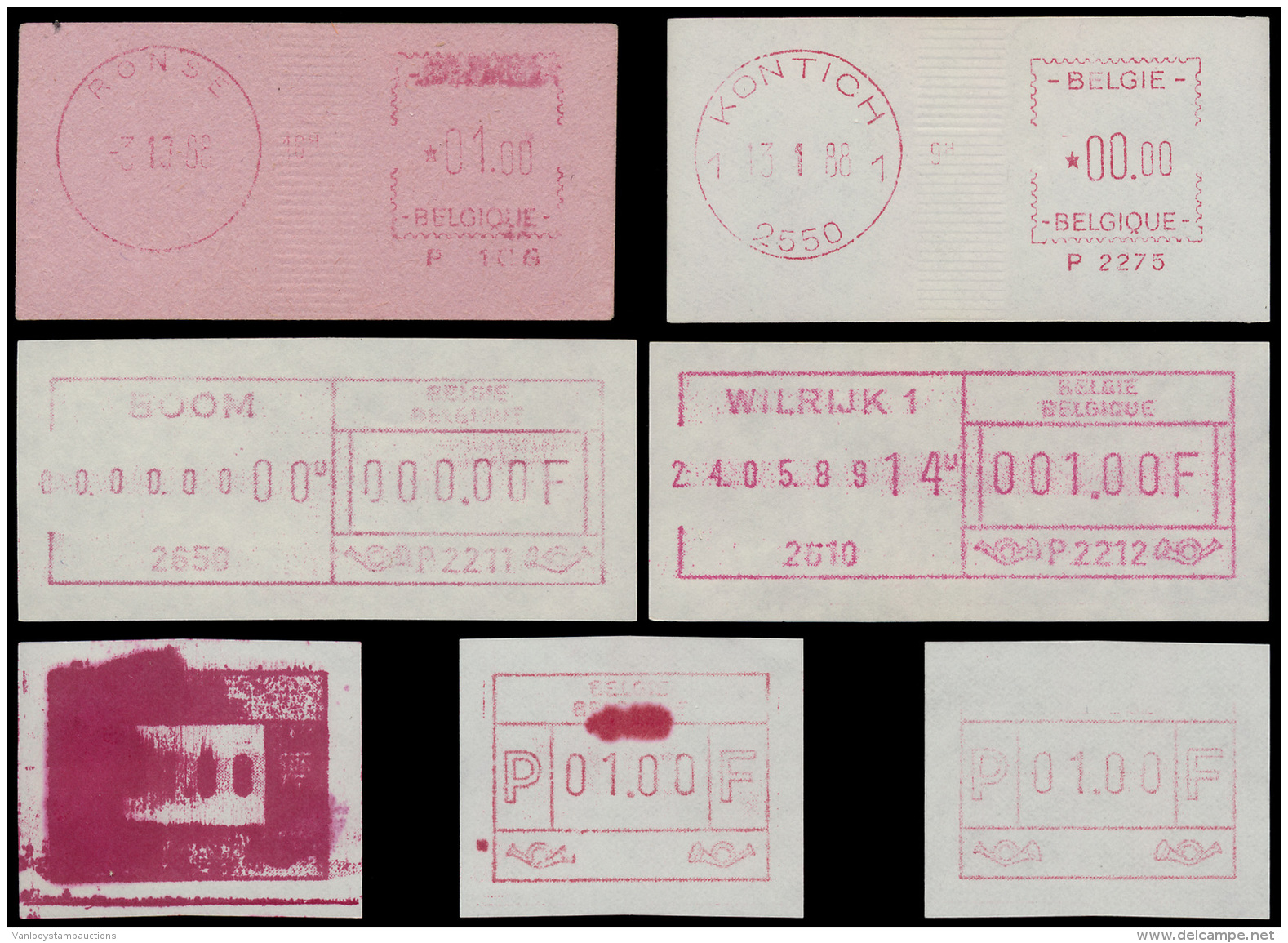 1986/1989, ATM Frama Uitgebreide Heel Ge - Other & Unclassified