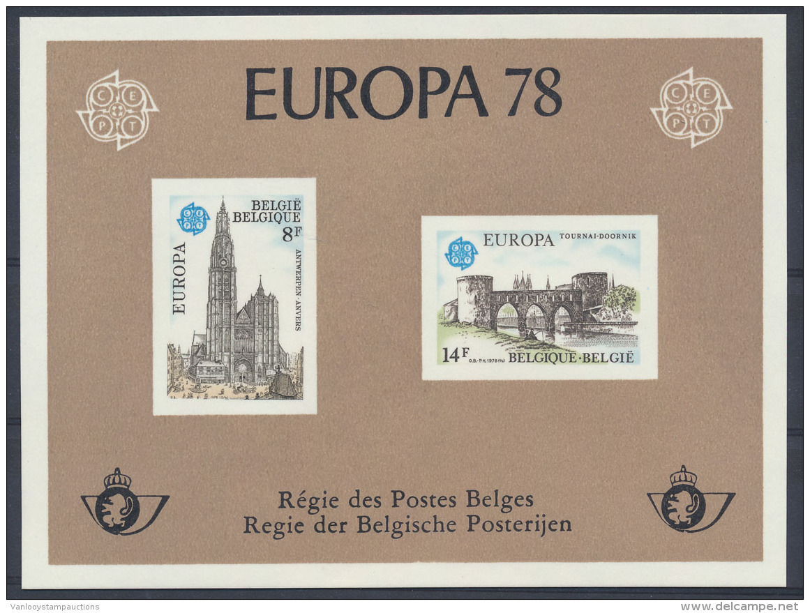 LX 67 'Europa CEPT 1978', Zm (OBP &euro; 100) - Luxevelletjes [LX]