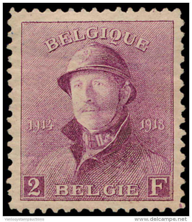 N&deg; 165/78 'Volledige Reeks' W.o. De 2 Fr - 1919-1920 Albert Met Helm