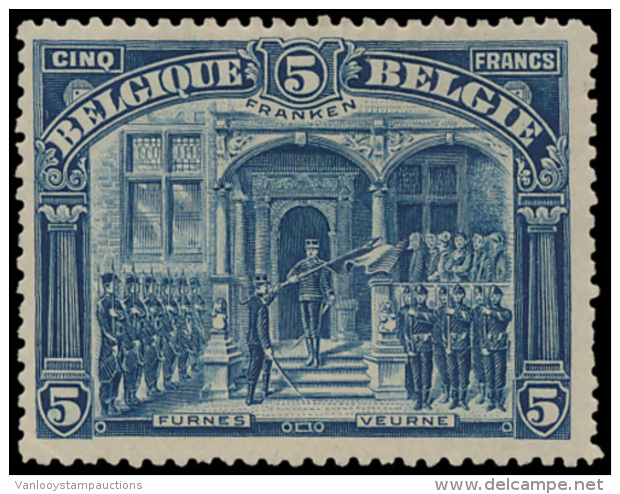 N&deg; 147 '5 Franken' Zm (OBP &euro; 485) - 1915-1920 Albert I