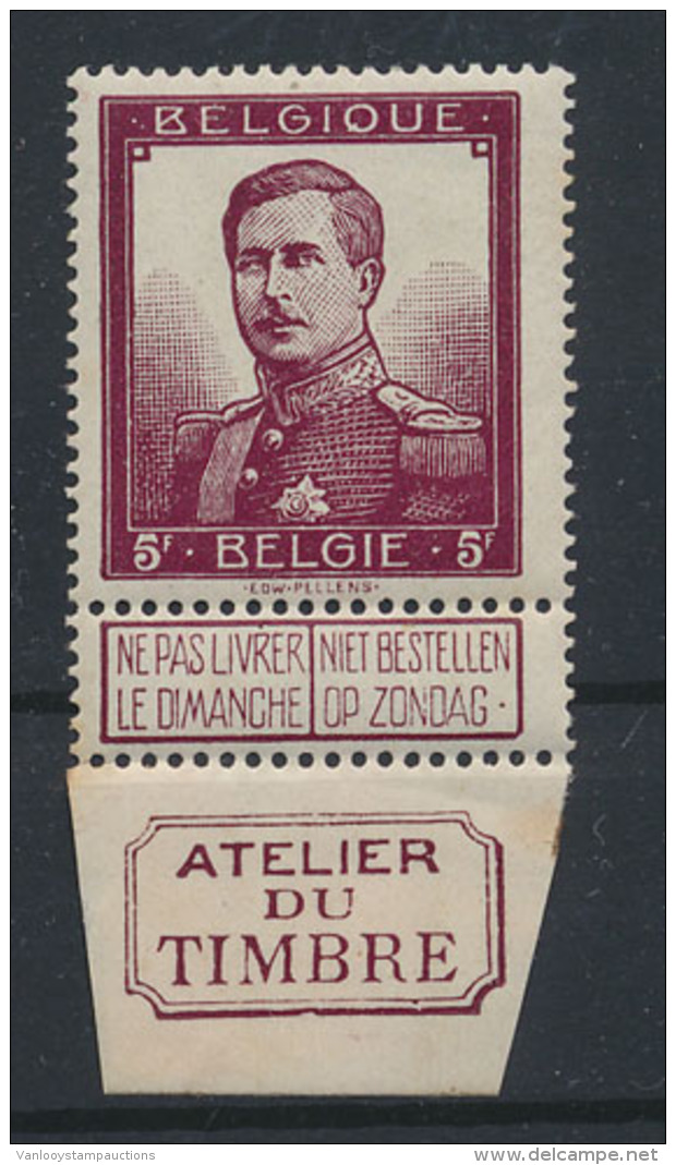 N&deg; 122, Met Bladboord En Atelier Du Timb - 1912 Pellens