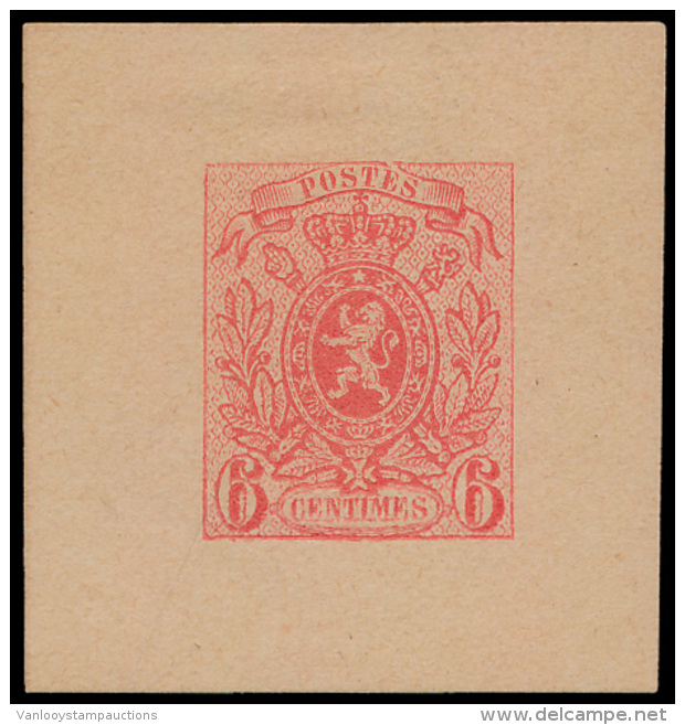 Kleine Leeuw 6c, Kleurproefdruk Vd Matri - 1869-1888 Liggende Leeuw