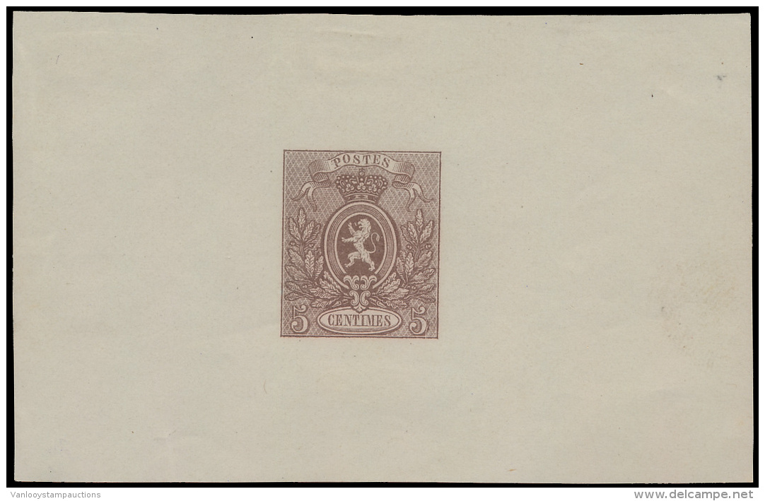 Type N&deg; 23/25 '1c, 2c En 5c' Herdrukken - 1869-1888 Liggende Leeuw