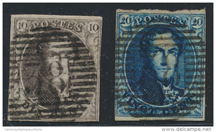 N&deg; 3 (rechtsonder Nipt Maar Volrandig) E - 1849-1850 Medallones (3/5)