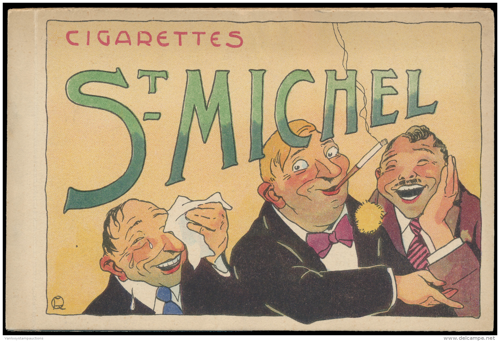 Reclame, Cigaretten 'Saint Michel' 1 Boe - Zonder Classificatie