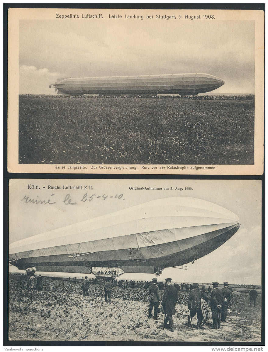 Luchtvaart- Zeppelin, Zeer Mooie Zichten - Zonder Classificatie