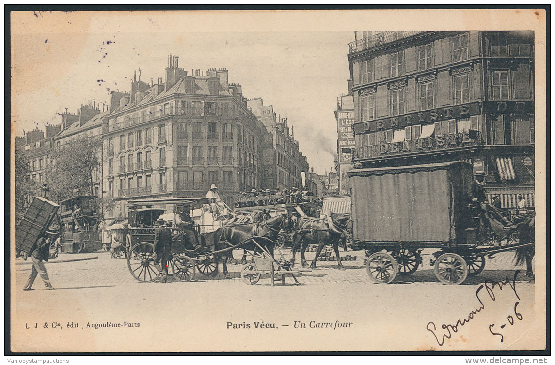 Paris V&eacute;cu 'un Carrefour' (1 Stuk) - Andere & Zonder Classificatie