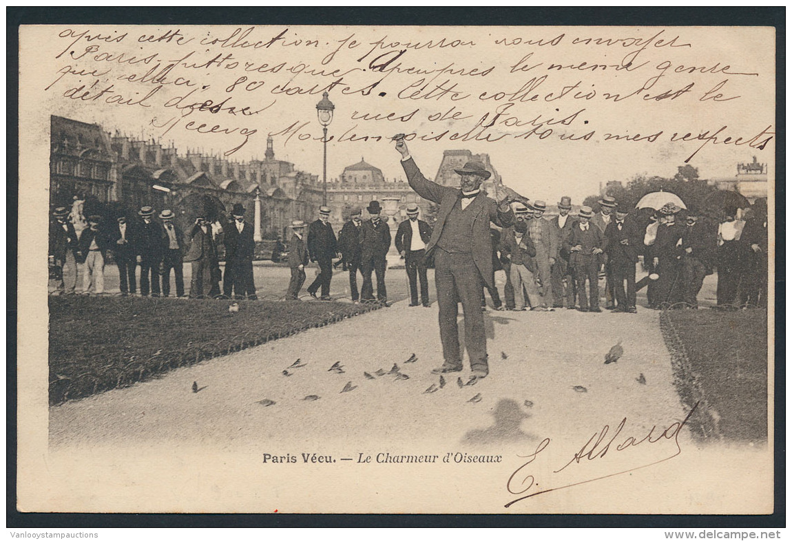 Paris V&eacute;cu 'le Charmeur D' Oiseaux' (1 S - Andere & Zonder Classificatie