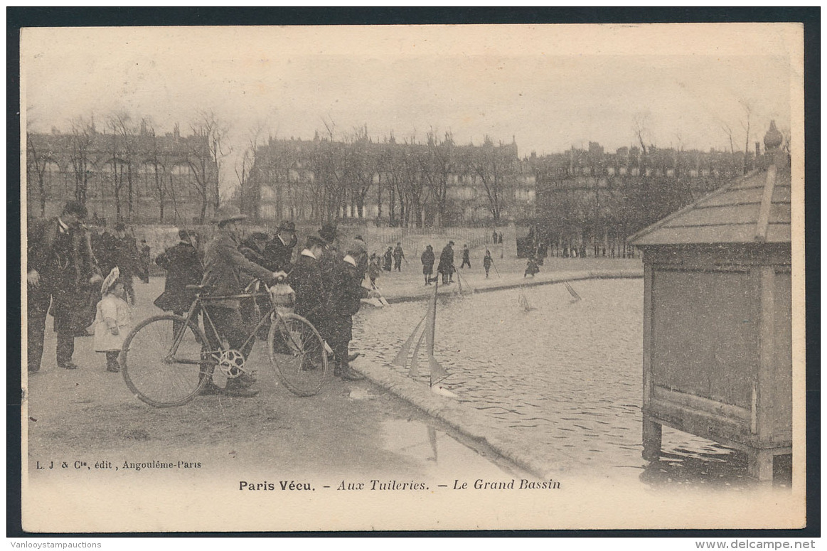 Paris Aux Tuileries 'Le Grand Bassin' (1 - Andere & Zonder Classificatie