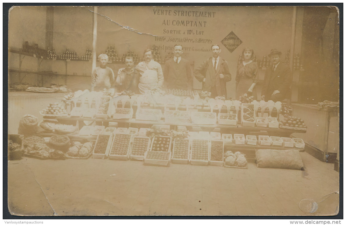 Oostende, Fotokaart Uit Jaar 1900 Van Ee - Andere & Zonder Classificatie