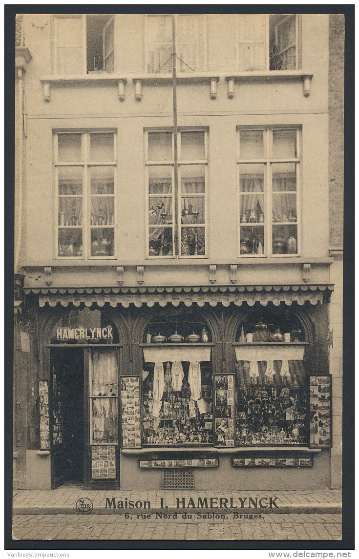 Brugge, Mooie Reclamekaart Van Souvenirw - Andere & Zonder Classificatie