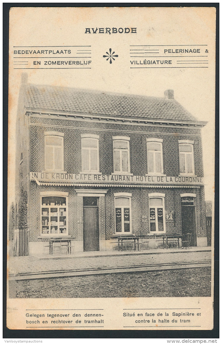 Averbode, Caf&eacute; In De Hoorn (1 Stuk) - Autres & Non Classés