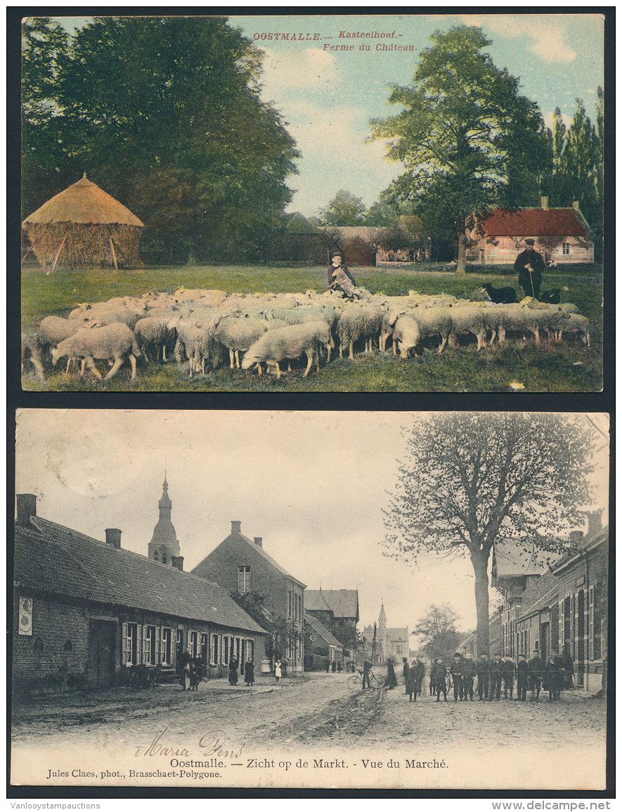 Oostmalle, Zicht Op De Markt, Kasteelhoe - Autres & Non Classés