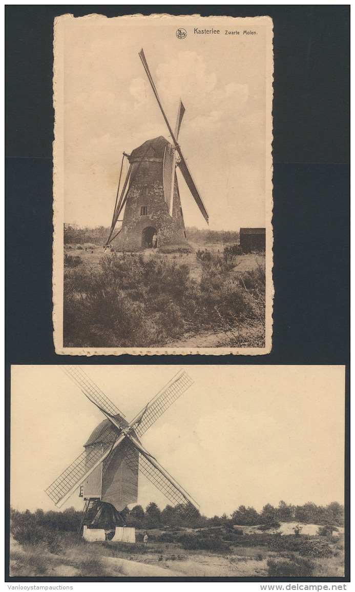 Kasterlee, Beide Zichten Op De Windmolen - Andere & Zonder Classificatie