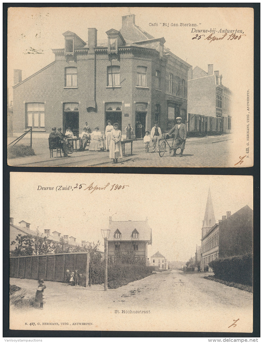 Deurne, Met O.a. Caf&eacute; 'Bij Den Sterke' ( - Andere & Zonder Classificatie