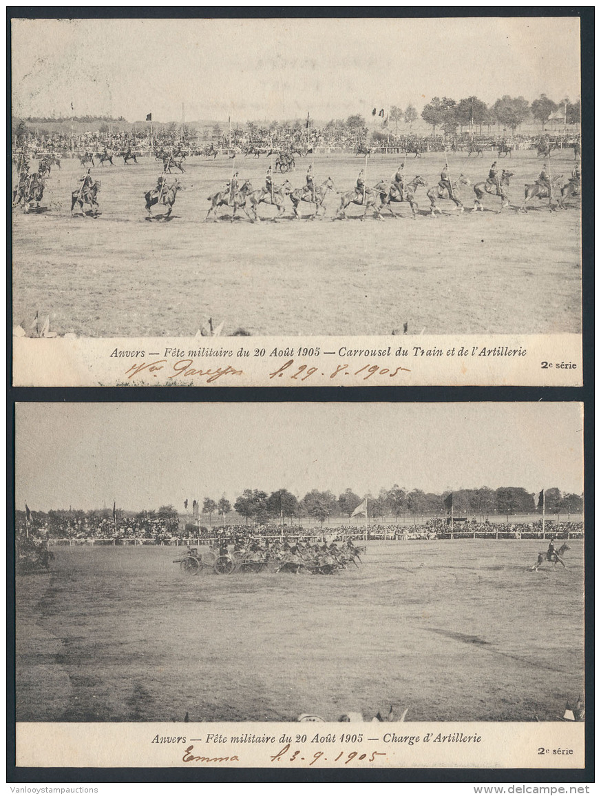 Militaire Feesten 20 Aug 1905 (2&deg; Serie) - Antwerpen