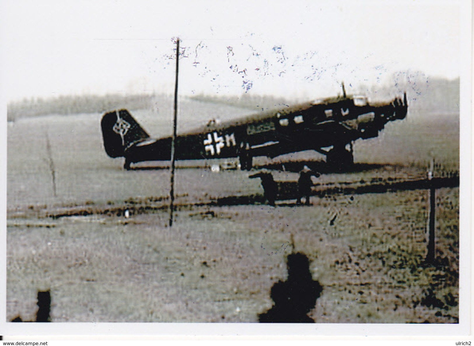 Foto Deutsche Luftwaffe - Ju52 - 2. WK - 9*6cm - Repro (29210) - Sonstige & Ohne Zuordnung
