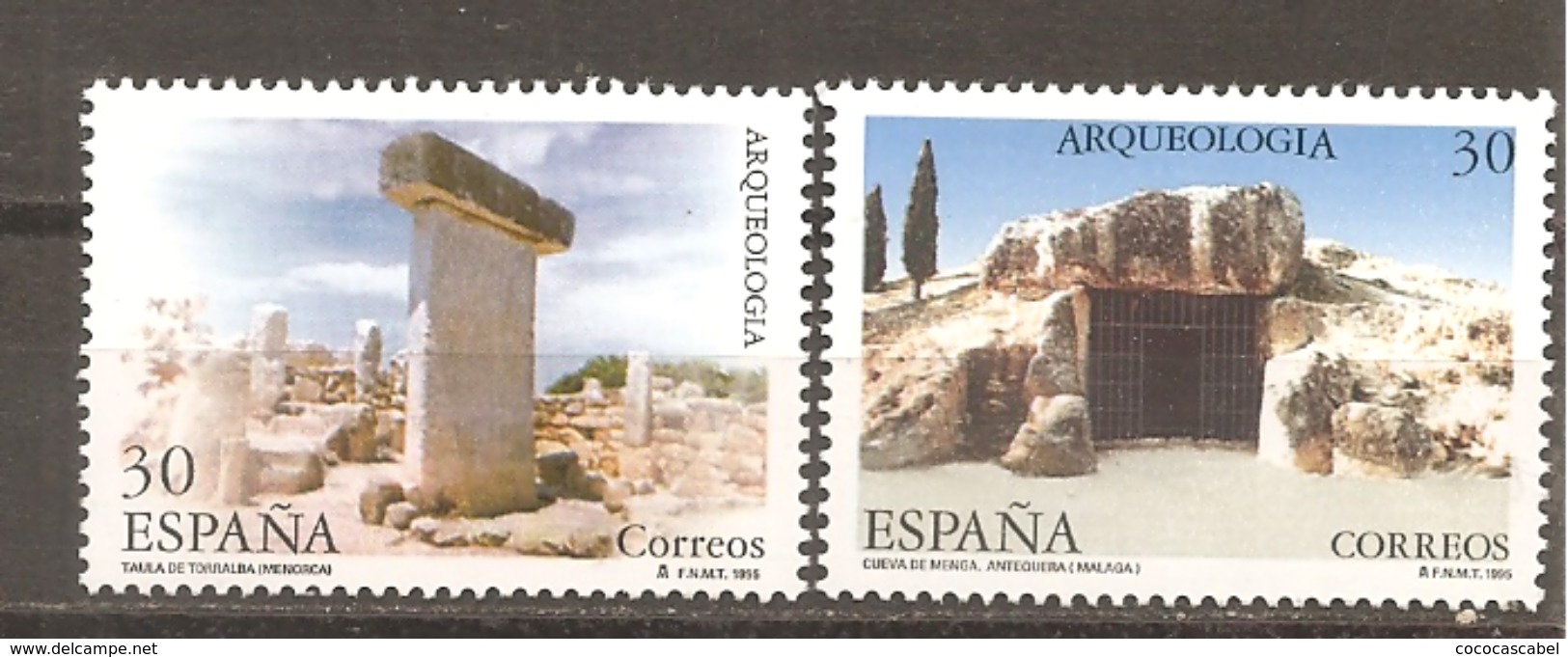 España/Spain-(MNH/**) - Edifil  3395-96 - Yvert  2981-82 - Nuevos