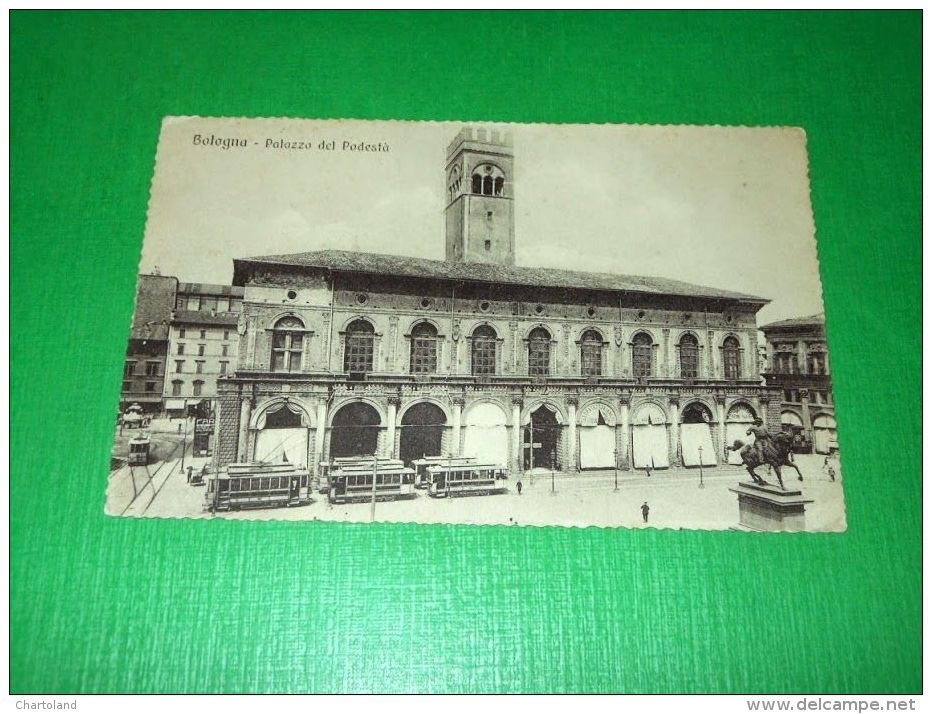 Cartolina Bologna - Palazzo Del Podestà 1910 Ca - Bologna