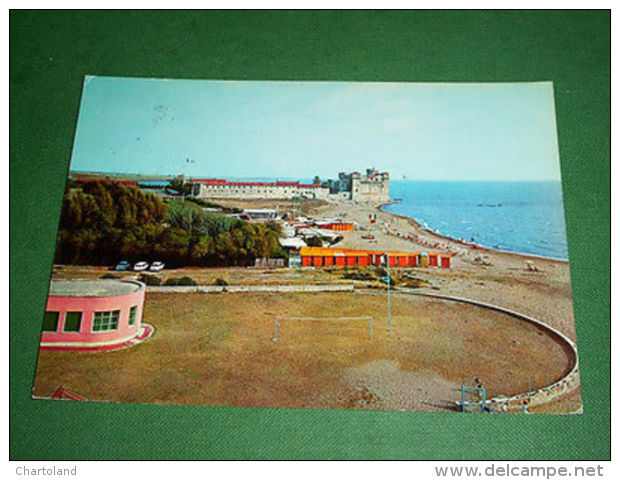 Cartolina S. Severa - Spiaggia E Castello 1972 - Altri & Non Classificati