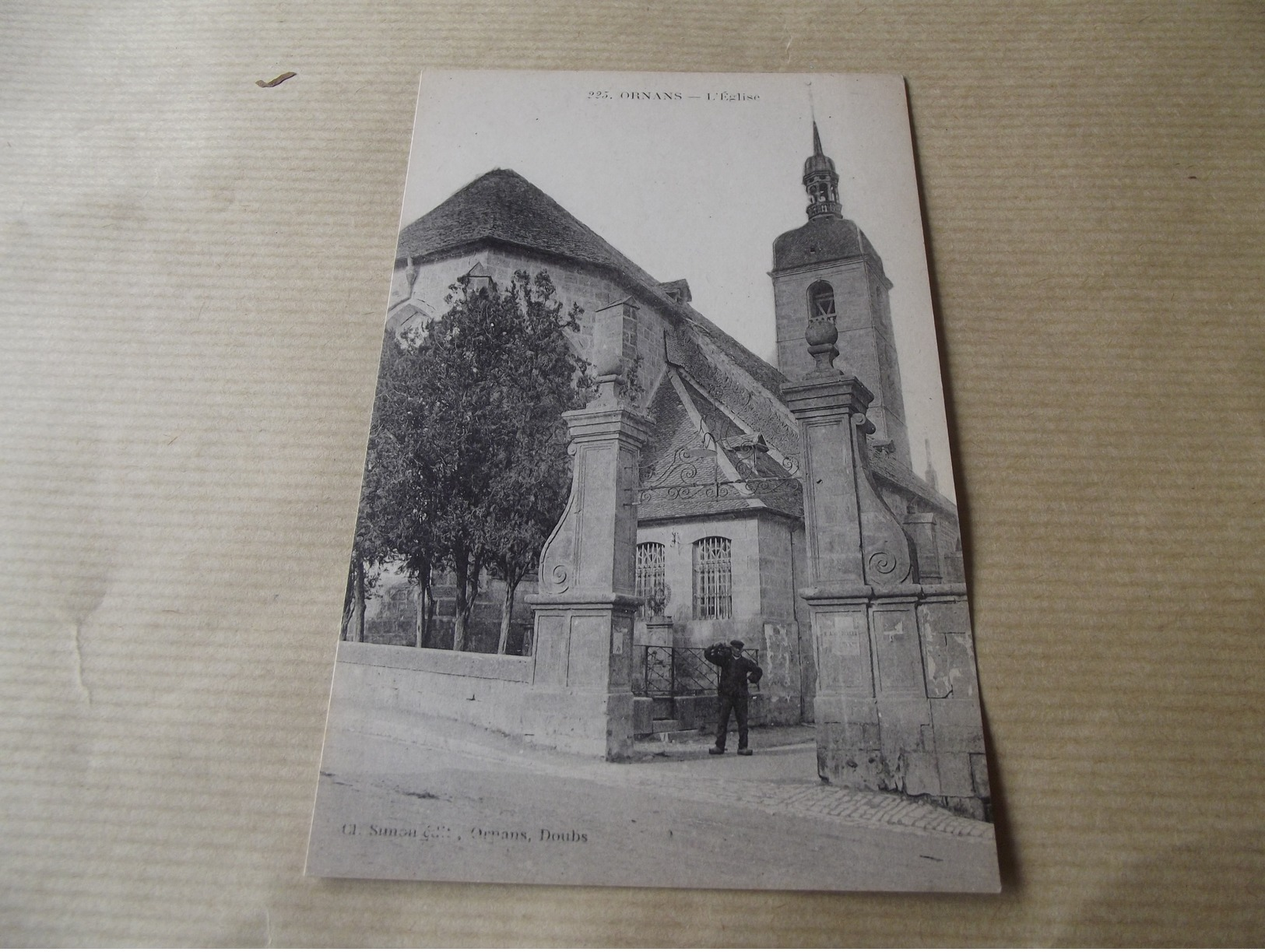 CP ORNANS L EGLISE - Autres & Non Classés