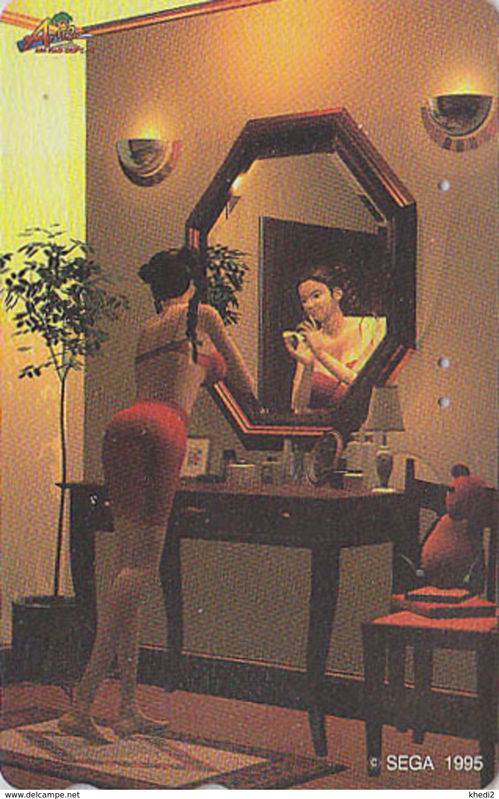 Télécarte Japon / 110-011 - Jeu Video - SEGA - Femme érotique - Erotic Bikini Girl - Game Japan Phonecard / Manga - 4033 - Games
