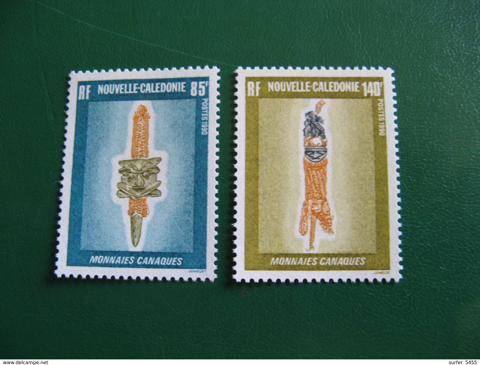 NOUVELLE CALEDONIE YVERT POSTE ORDINAIRE N° 592/593 NEUFS** LUXE - MNH - FACIALE 1,89 EURO - Neufs