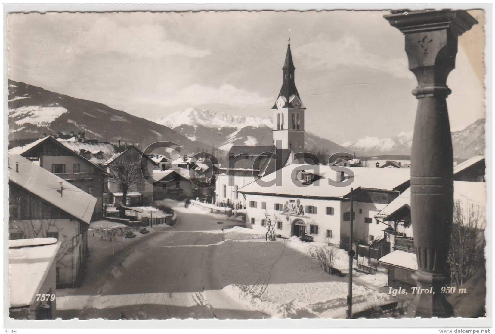 Austria - Igls - Tirol - Winter - Schnee - Kirche - Igls