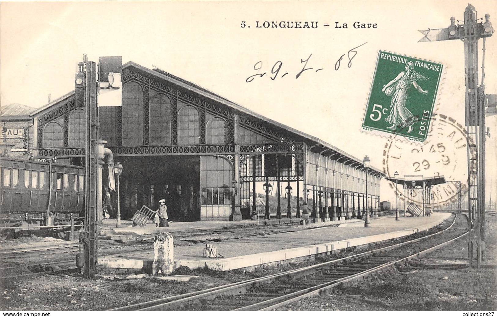 80-LONGUEAU- LA GARE - Longueau