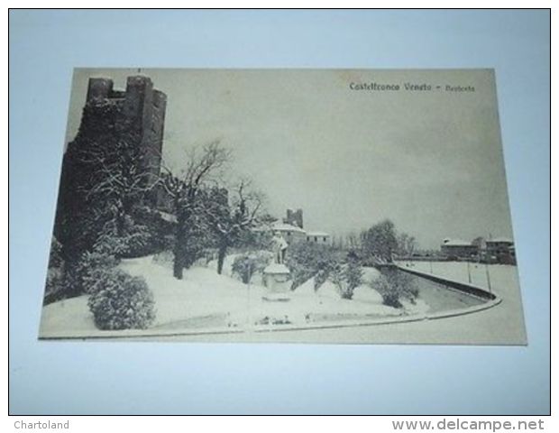 Cartolina Castelfranco Veneto - Nevicata 1920 Ca - Treviso