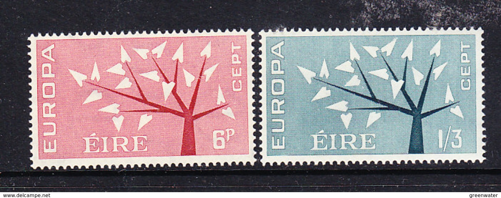 Europa Cept 1962 Ireland  2v ** Mnh (36069) - 1962