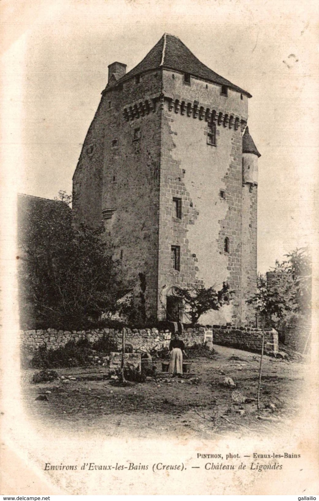 ENVIRONS D'EVAUX LES BAINS CHATEAU DE LIGONDES - Evaux Les Bains