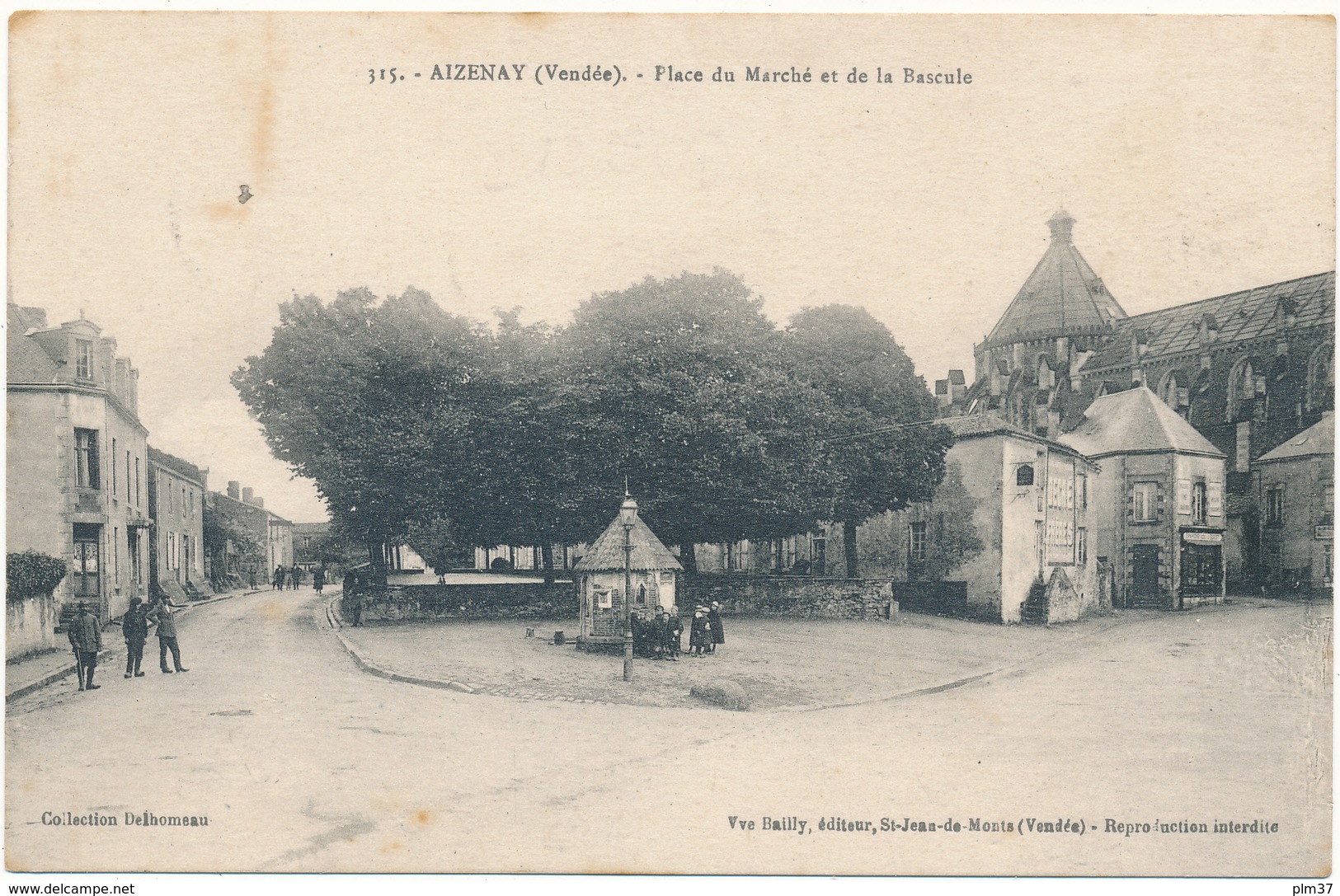 AIZENAY - Place Du Marché Et De La Bascule - Aizenay