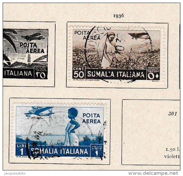 Somalia      .     Page With Stamps - Somalia