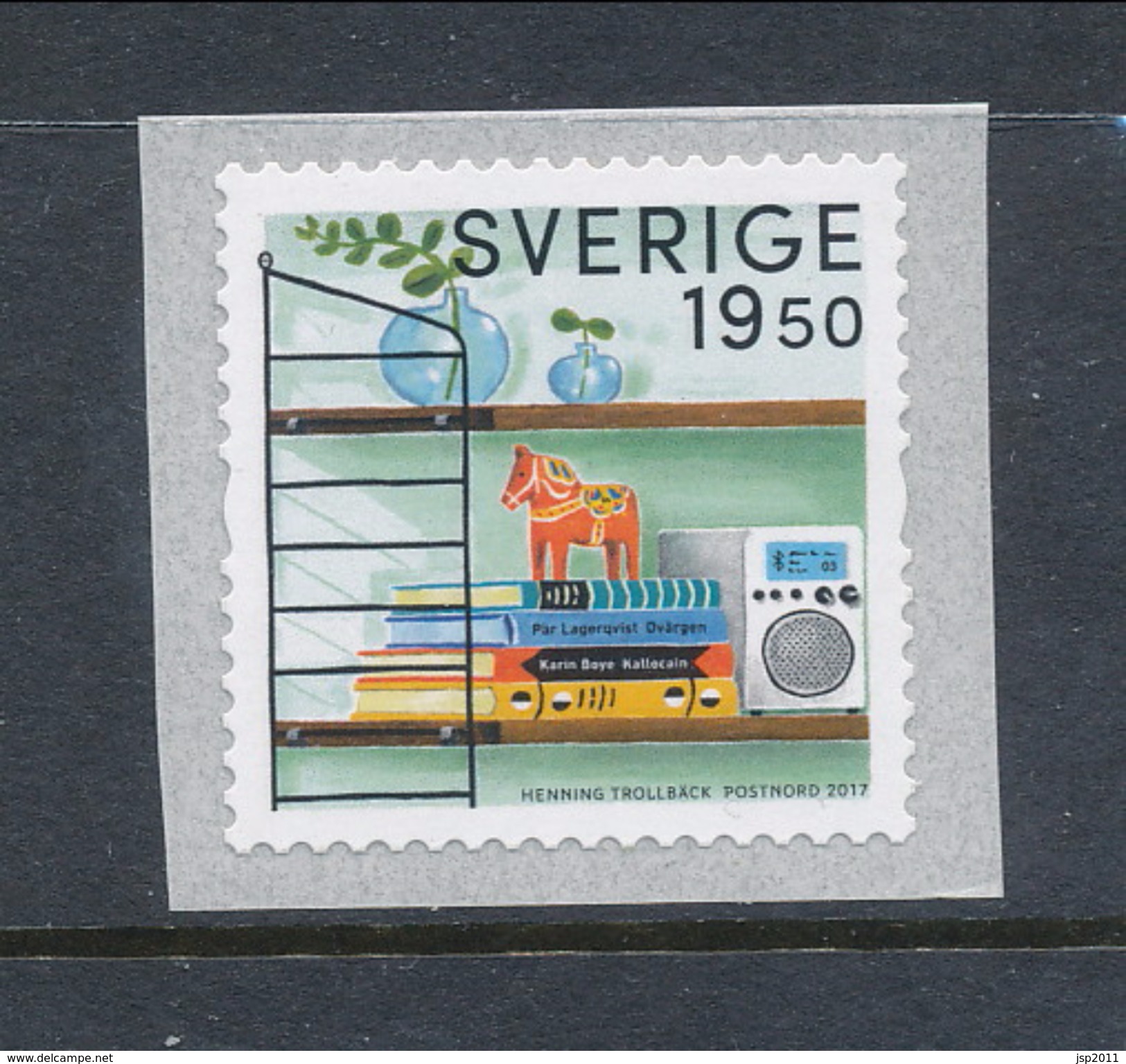 Sweden 2017. Facit # 3166 - Retro Coil With Control # On Back. MNH (**) - Unused Stamps