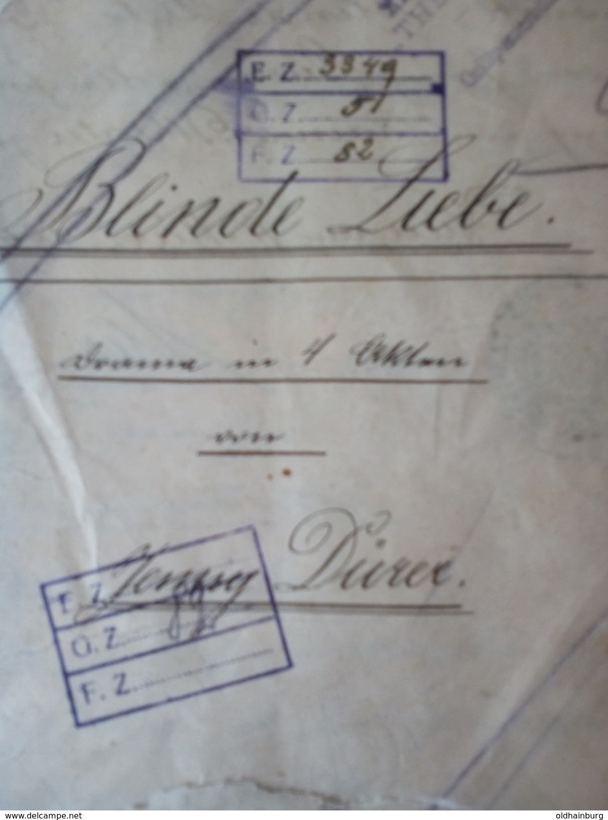 4150: Manuskript Grillparzerbühne Troppau 1902, Leopoldine Frank/ Jenny Dürer - Scores & Partitions