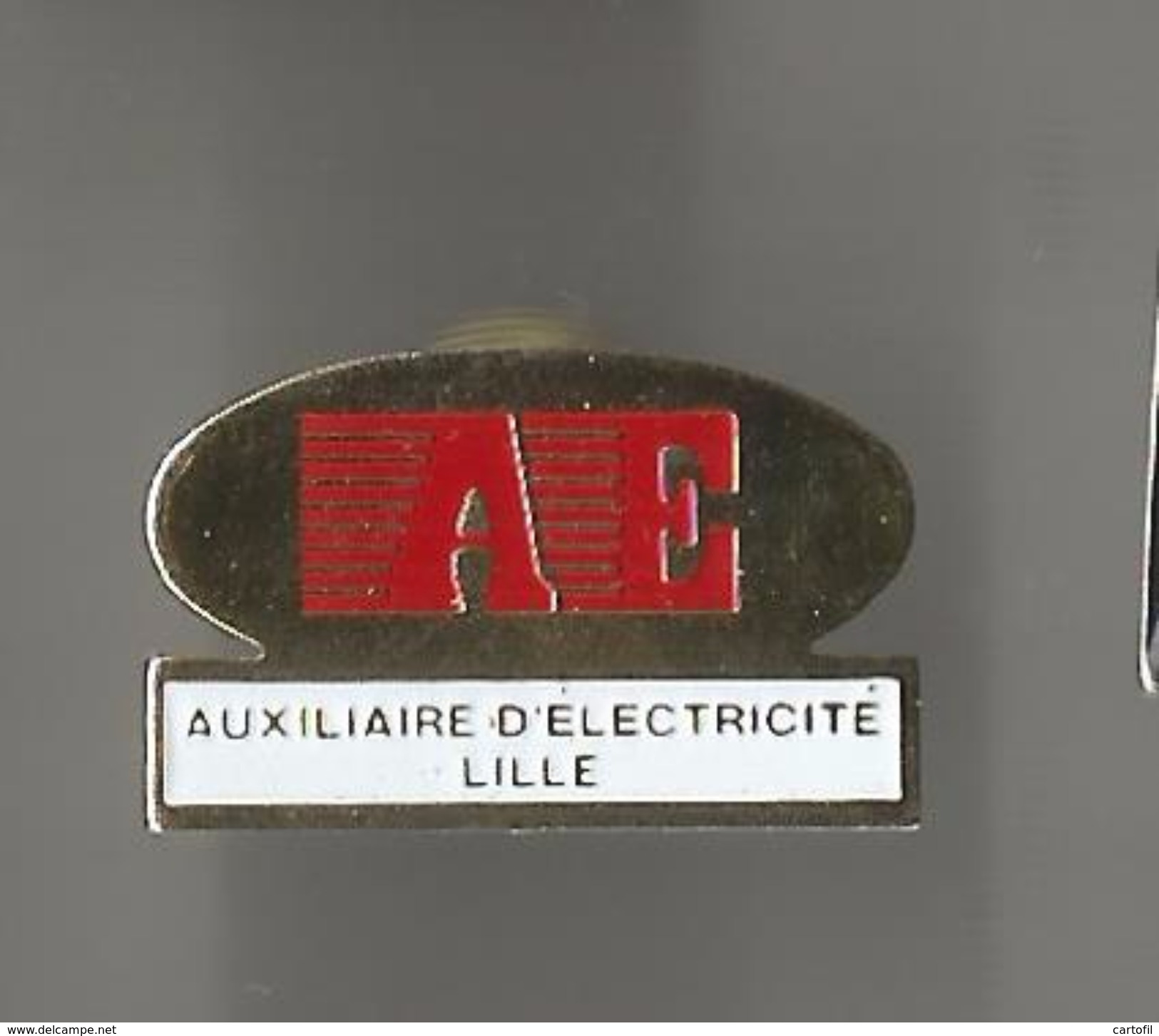 Pin´s AE Auxiliaire D'Electricité Lille - Autres & Non Classés