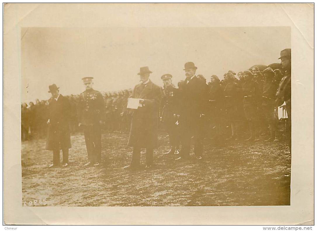 MOBILISATION TCHECO SLOVAQUE LE PRESIDENT MASSARYK PRONONCANT UN DISCOURS - Krieg, Militär