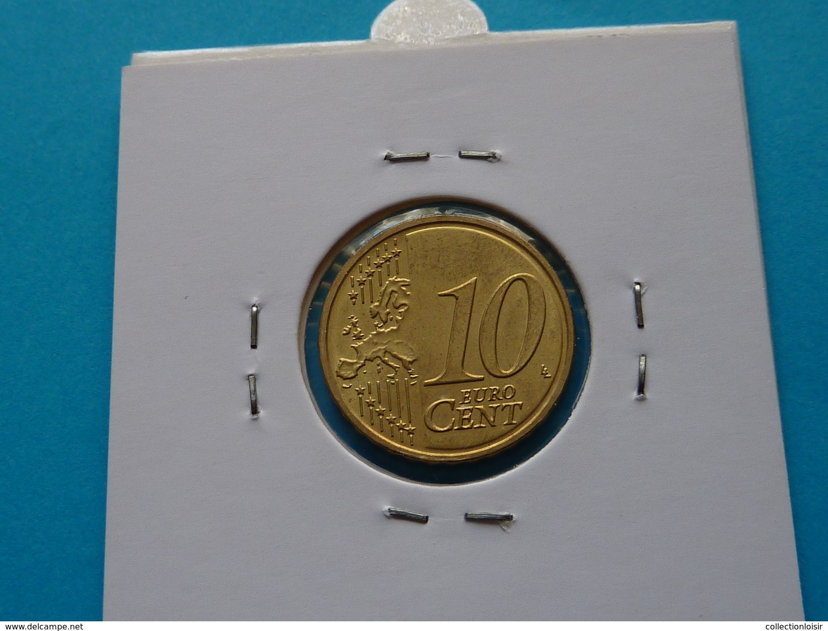 10  CENTIMES  EURO  LETTONIE  2014 Unc  ( Sous étui H B ) - Lettonie