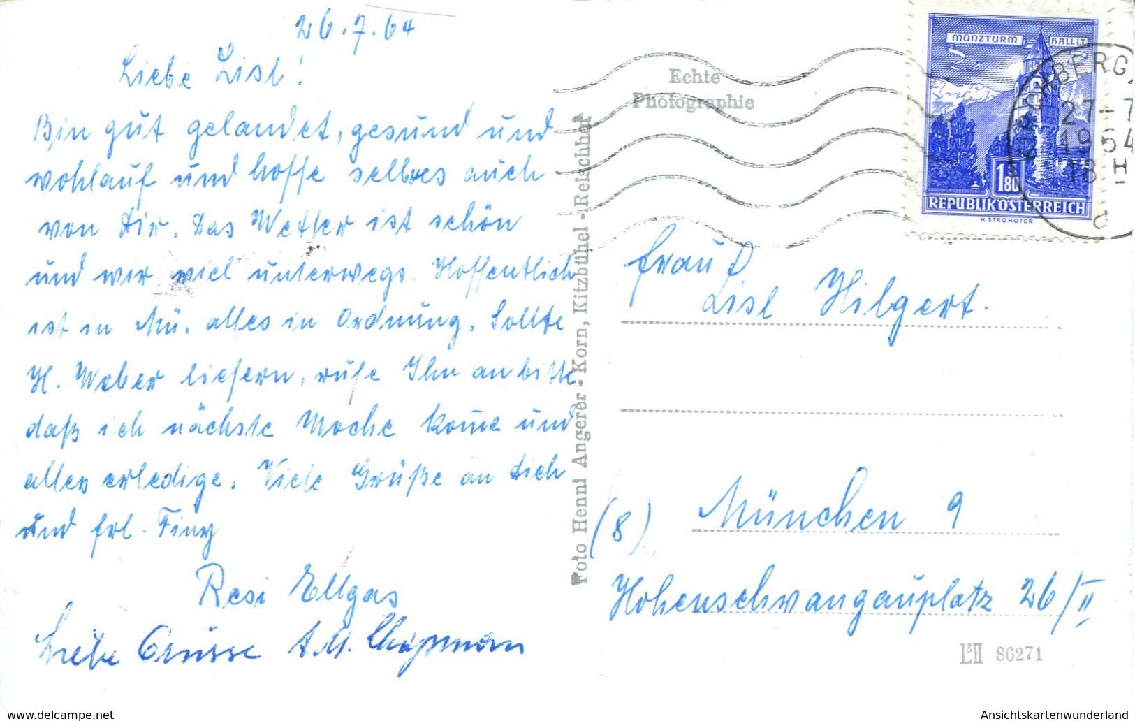 Kirchberg - Haus Antschi 1964 (000516) - Kirchberg