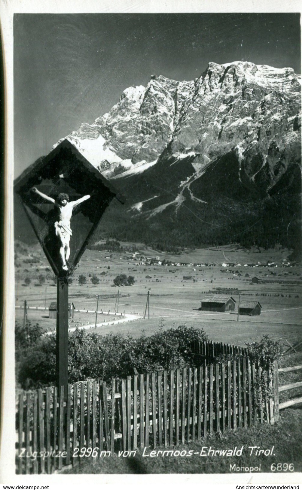 Zugspitze Von Lermoss Ehrwald (000519) - Lermoos