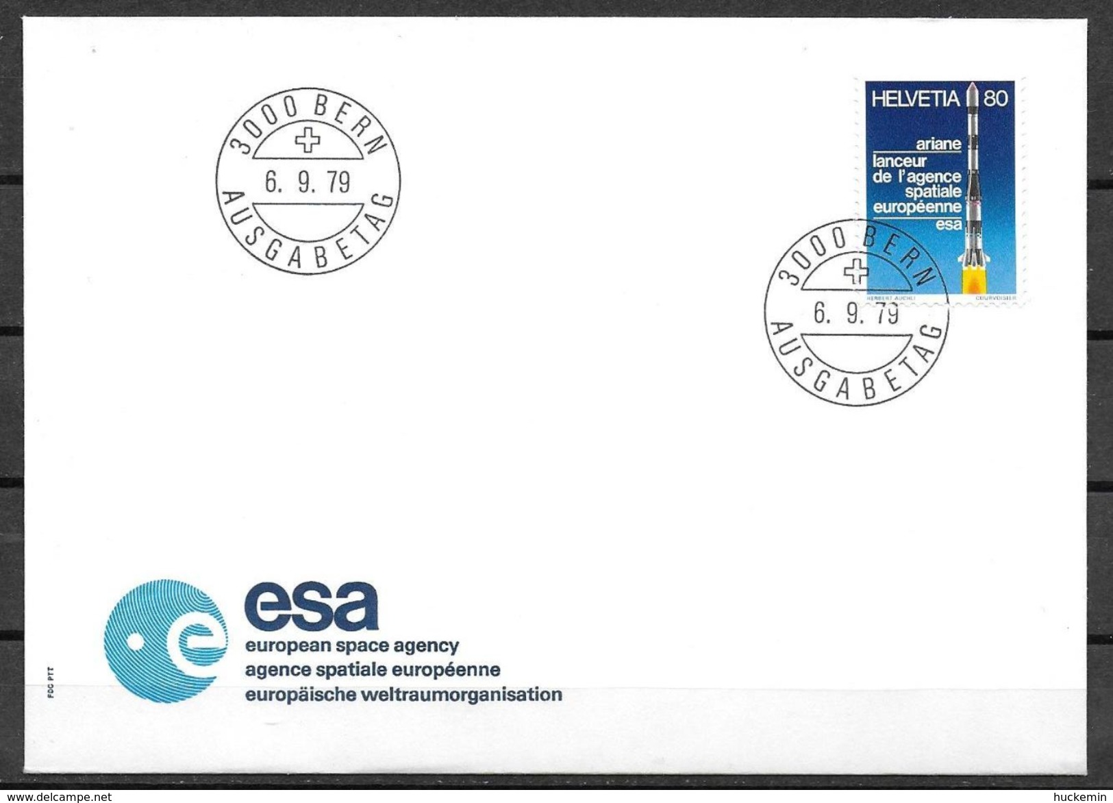 Schweiz FDC 1979  ESA - FDC