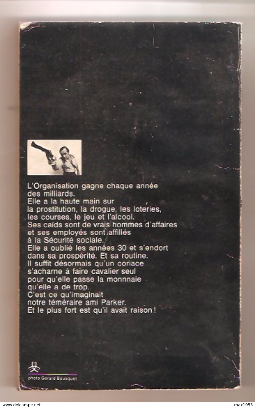 RICHARD STARK- PARKER PART EN CROISADE - Carré Noir N° 185 - 1974 - Hachette - Point Rouge