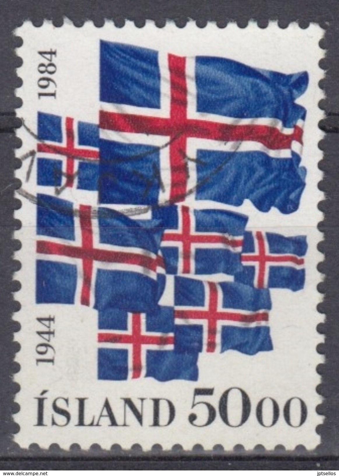 ISLANDIA 1984 Nº 570 USADO - Usados