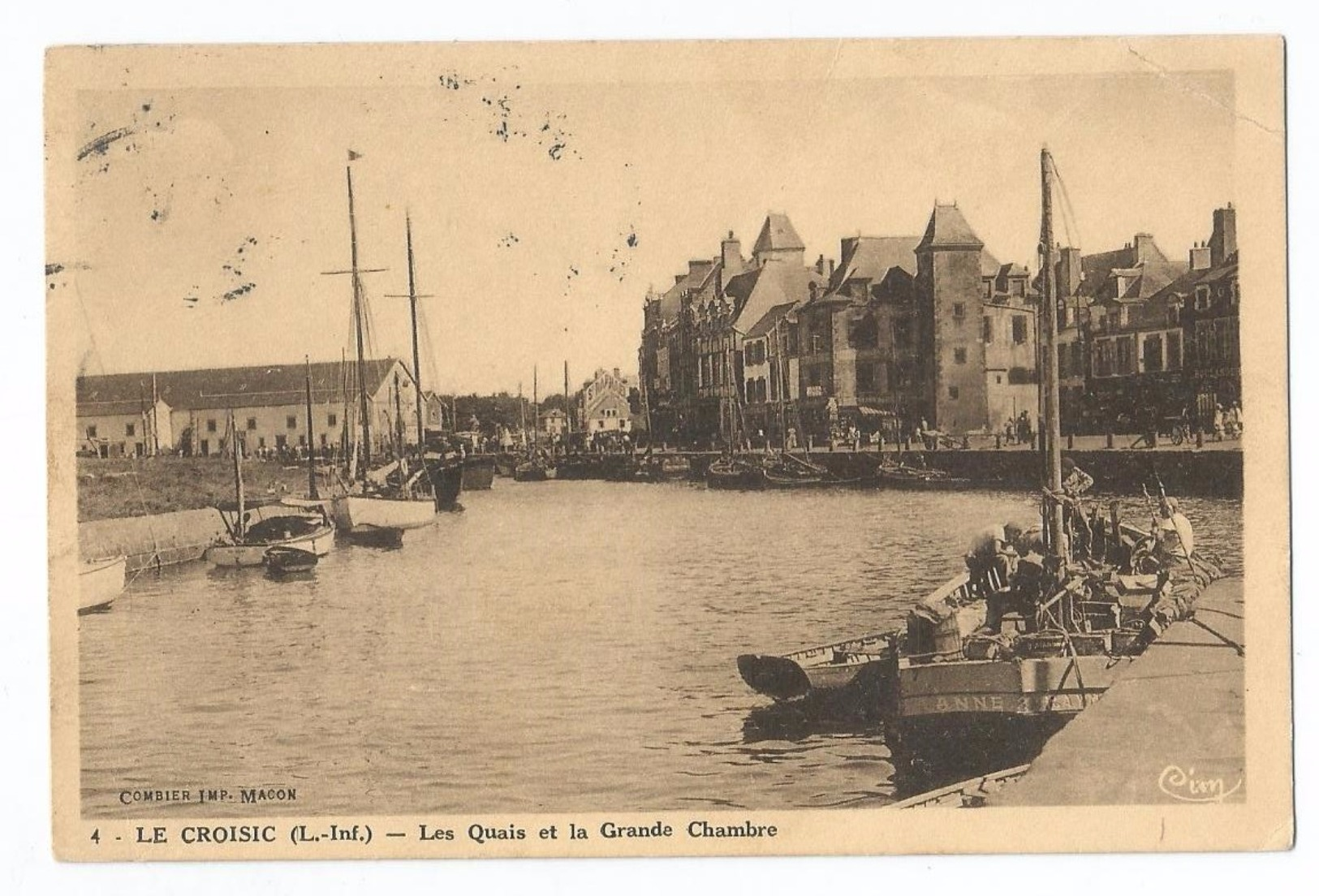 Le Croisic Les Quais Et La Grande Chambre - Le Croisic