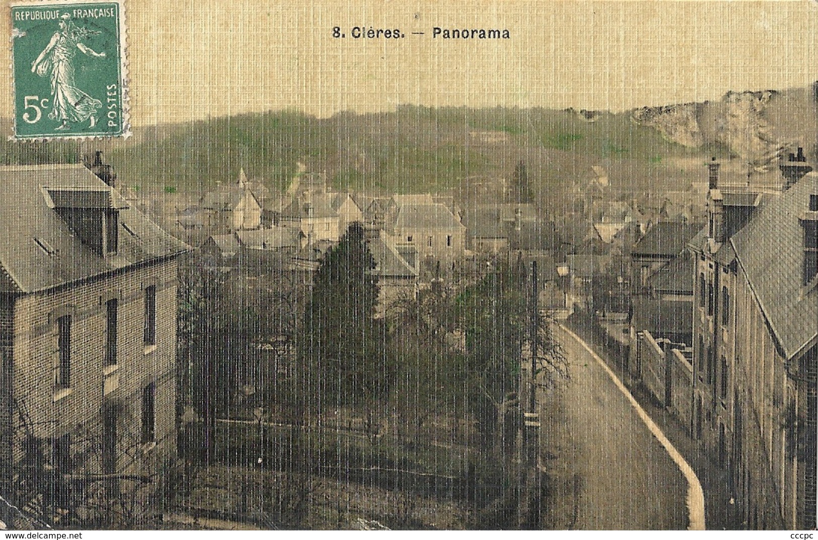 CPA Clères Panorama - Clères