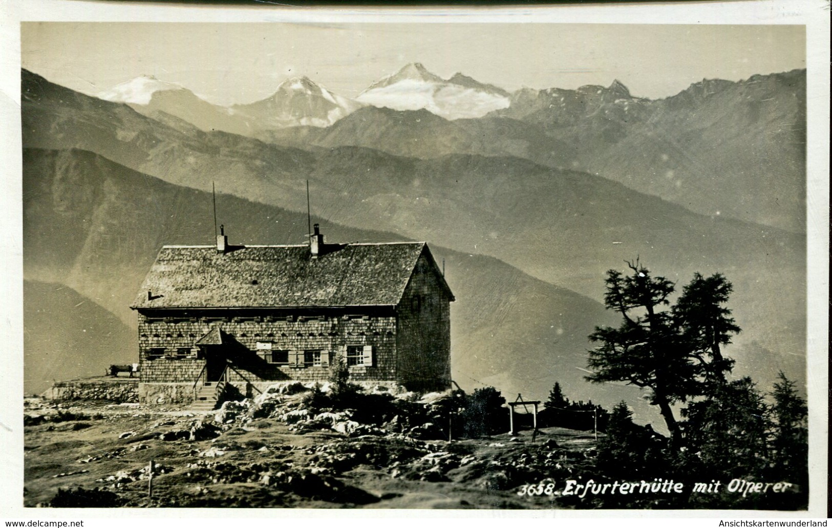 Erfurterhütte Mit Olperer (000536) - Achenseeorte